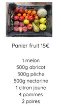 Panier fruits